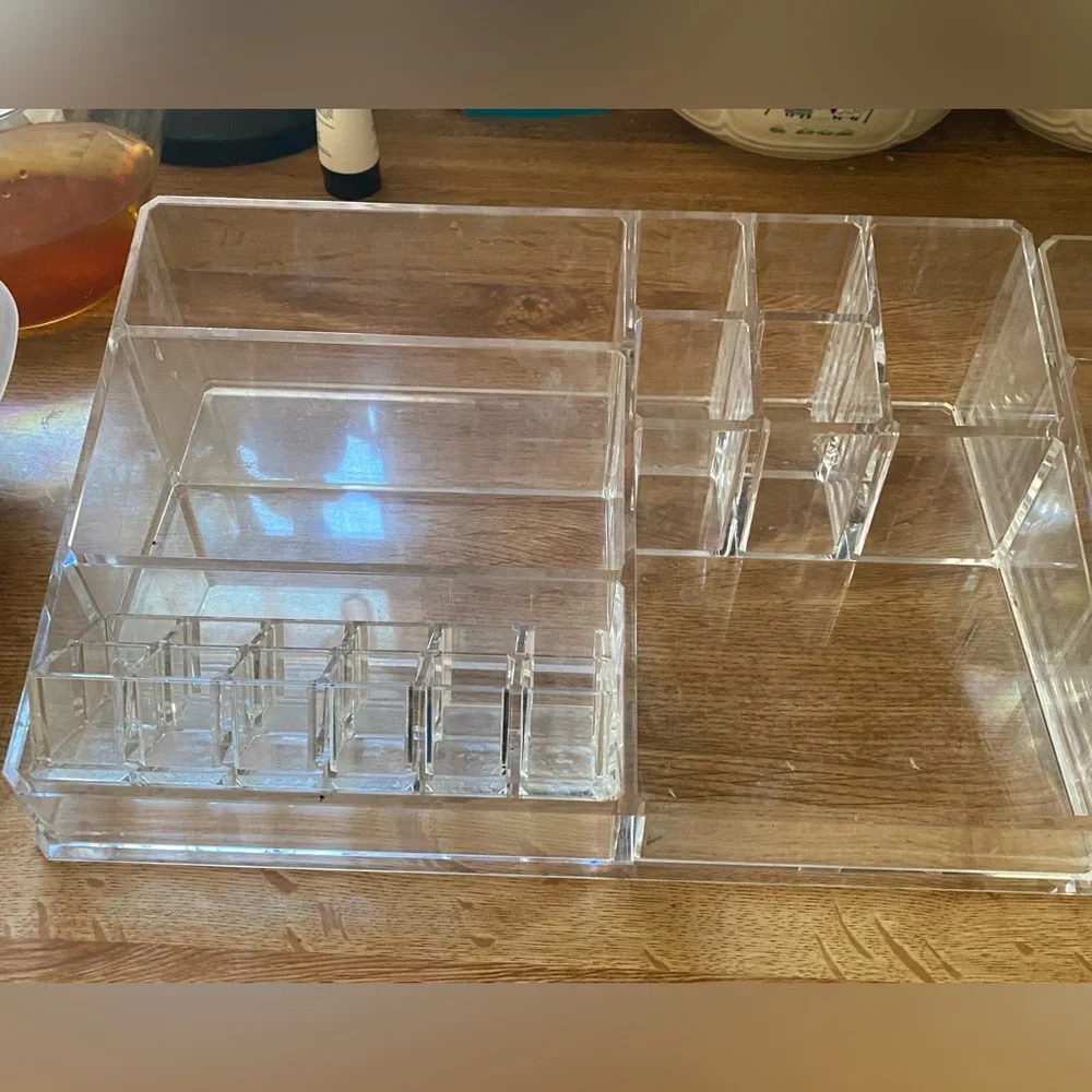 Clear Acrylic Organizer set of 2